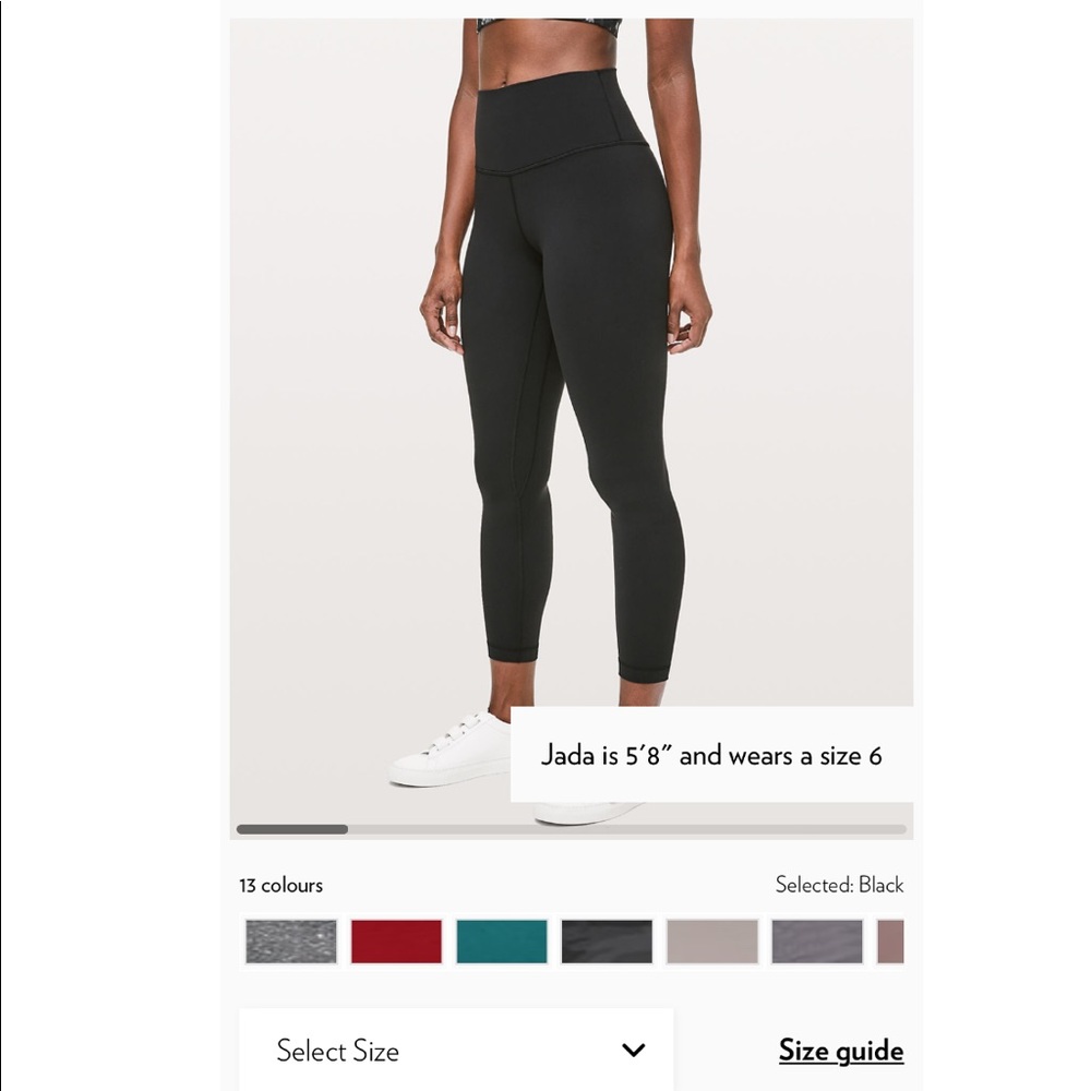 Lululemon align pant II 25 inch